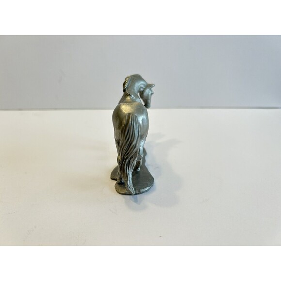 Vintage Horse ~2" Rawcliffe Fine Pewter Figurine 1981 ~U.S.A.~ P. Davis - Picture 4 of 7